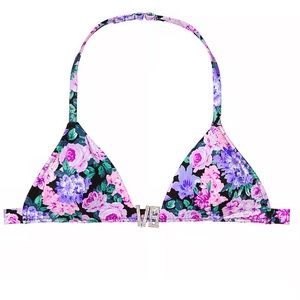 Victorias secret vs shine hardware halter bikini top